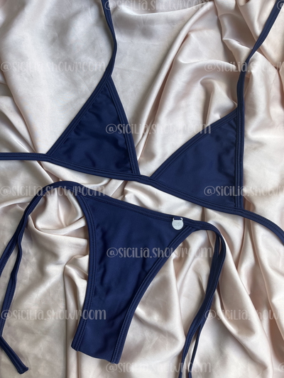  MICROBIKINI EMILIA AZUL MARINO