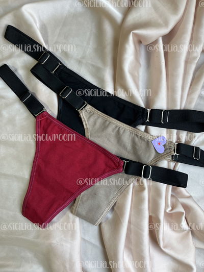 PACK X2 REG COLALESS DE ALGODON BRETEL ANCHO