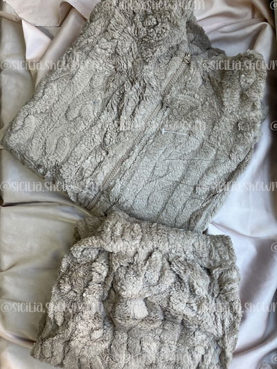 PIJAMA POLAR BEIGE