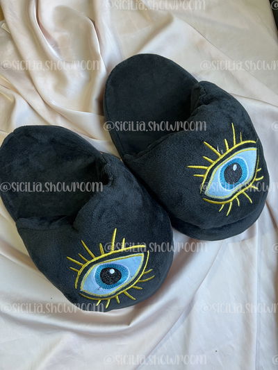 PANTUFLAS OJO NEGRO