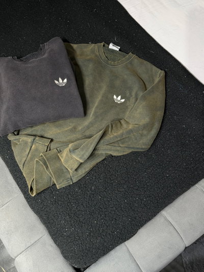 BUZO ACID WASH ADI HOMBRE / UNISEX OVERSIZE 