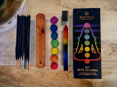 BOX KIT SIETE CHAKRAS PREMIUM
