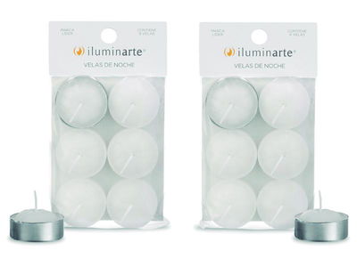 VELAS DE NOCHE X 6 UNI.