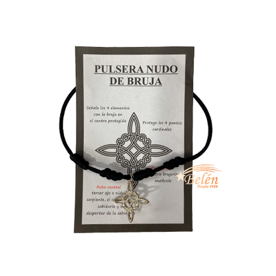 PULSERA NUDO DE BRUJA