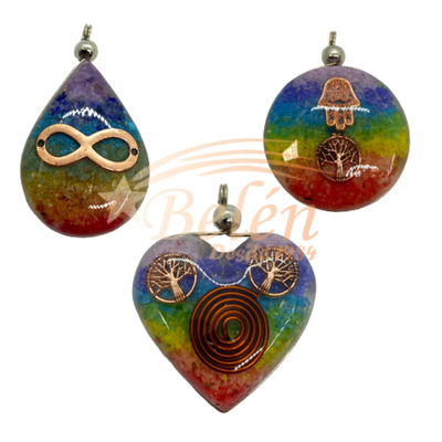 DIJE ORGÓN 7 CHAKRAS