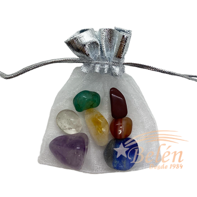 BOLSA PIEDRAS 7 CHAKRAS
