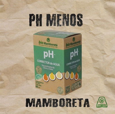 PH corrector de agua 60cc Mamboreta