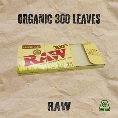 Organic 300 leaves Raw