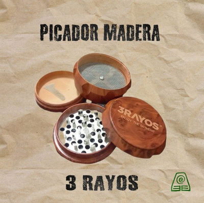 Picador Madera 3 Rayos