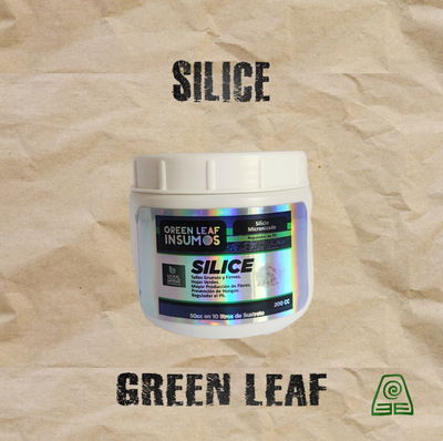 Silicio Micronizado 200cc Green Leaf Silice