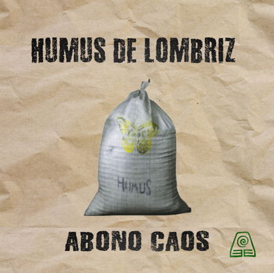 Humus de Lombriz 30L Abono Caos