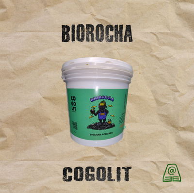 BioRocha (Carbon activado) 4L Cogolit Biochar