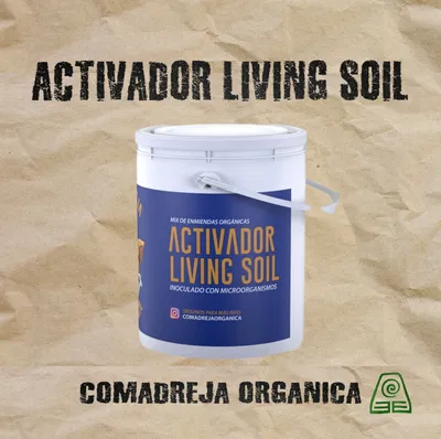 Activador de suelo Living Soil 1,5 L Comadreja Organica 