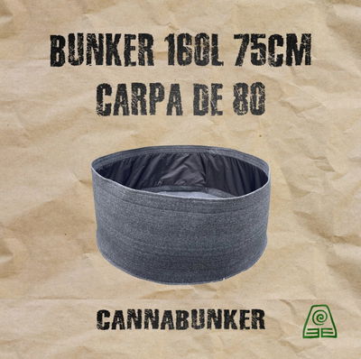 Maceta Bunker 160L Cannabunker