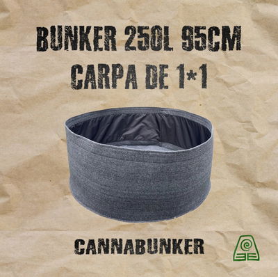 Maceta Bunker L 250L Cannabunker