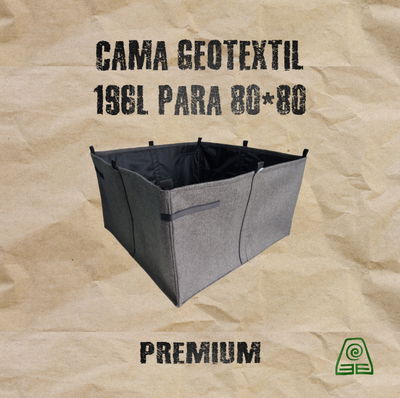 Maceta Geotextil 196L para 80x80