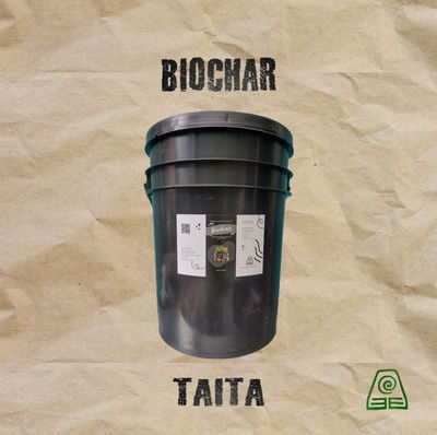 Biochar (carbon activado) 25L Taita