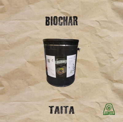 Biochar (carbon activado) 5L Taita