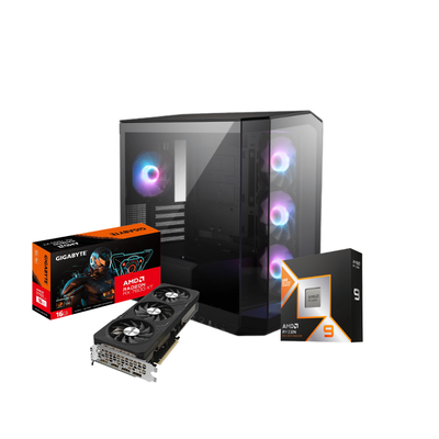 PC GAMER AMD GAMER RYZEN 9 9950X3D DDR5 32GB SSD M.2 2TB + RTX 5070 12GB + WIFI