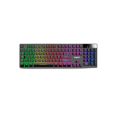 TECLADO NAXIDO MULTIMEDIA RAINBOW LED ND K709