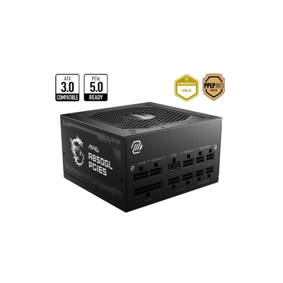 FUENTE MSI MAG A850GL 850W 80 PLUS GOLD FULL MODULAR PCIE 5.1 / ATX 3.1