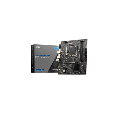 MOTHERBOARD MSI PRO H610M-G DDR5 1700