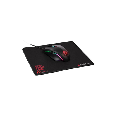 MOUSE TT TALON ELITE RGB 5000 DPI + MOUSE PAD DASHER MINI BLACK
