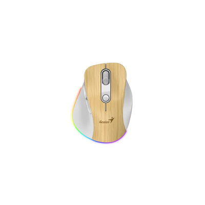 MOUSE GENIUS ERGO 9000S PRO 2.4GHZ+BT MADERA 