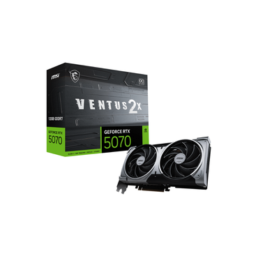 PLACA DE VIDEO MSI GEFORCE RTX 5070 VENTUS 2X OC 12G &nbsp;