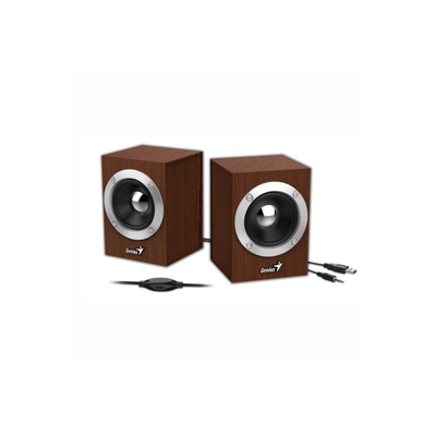 PARLANTE GENIUS SP-HF280 6W USB WOOD 
