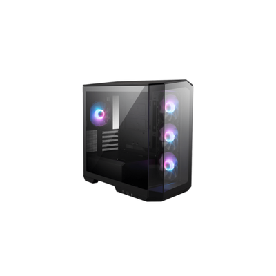 GABINETE MSI MAG PANO M100R PZ MICRO ATX TG X2 ARGB FAN X4 BLACK