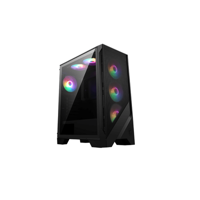 GABINETE MSI MAG FORGE 120A AIRFLOW TG MID-TOWER FAN AUTO-RGB X6
