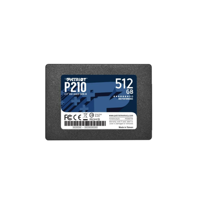 DISCO SSD PATRIOT P210 512GB SATA 2.5"