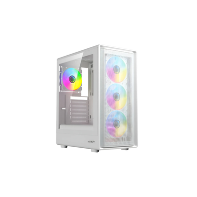 GABINETE SENTEY M40 WHITE 4 FAN ARGB VIDRIO TEMPLADO LATERAL FRONT MESH &nbsp;l PROMO