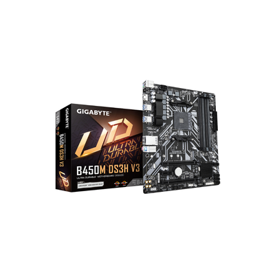MOTHERBOARD GIGABYTE B450M DS3H V3 DDR4 AM4 &nbsp;