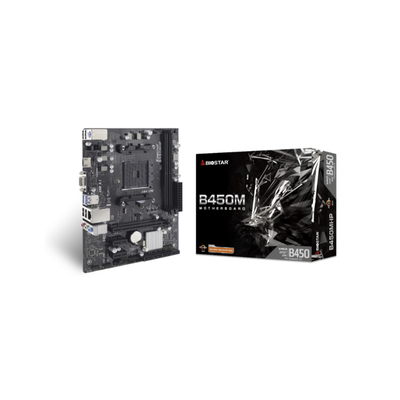 MOTHERBOARD BIOSTAR B450MHP M-ATX DDR4 AM4 &nbsp;