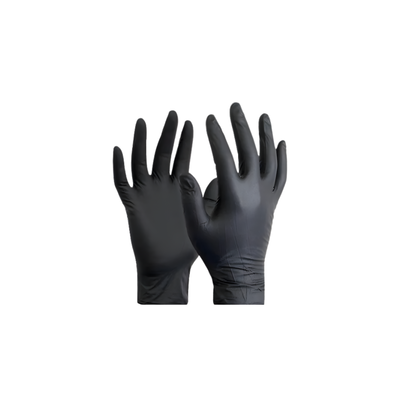 GUANTES DE NITRILO NEGRO