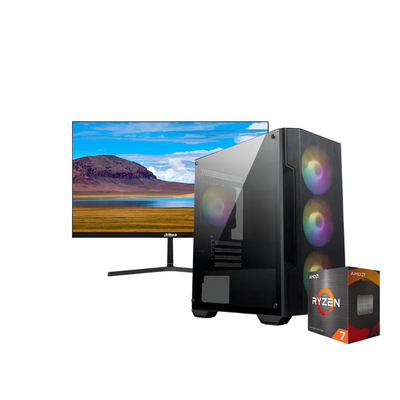 PC GAMER  AMD RYZEN 7 5700G DDR4 32GB SSD M.2 1TB + MONITOR 22"