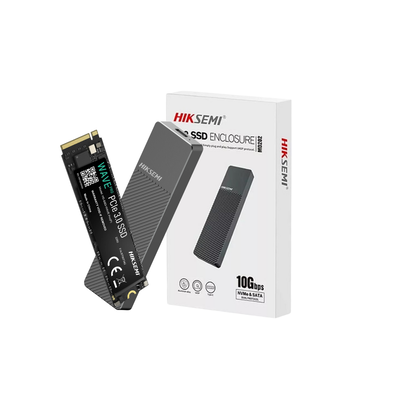 CARRY DISK HIKSEMI M.2 SATA / NVME USB 3.2 TYPE C + SSD M.2 HIKSEMI 512GB NVME GEN 3