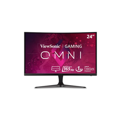 MONITOR VIEWSONIC 24 GAMER VX2418C CURVO FULL HD 165HZ l PROMO
