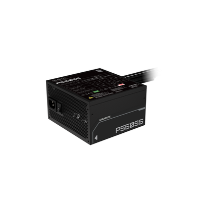 FUENTE GIGABYTE 550W 80 PLUS SILVER BLACK