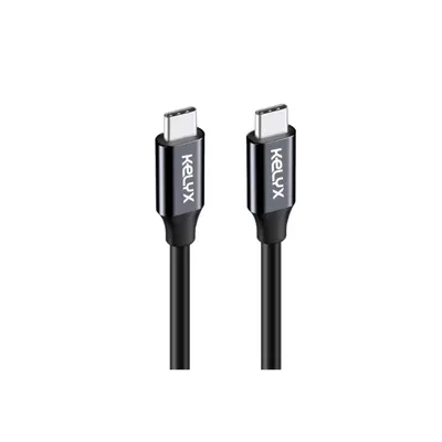 CABLE KELYX USB TYPE C A TYPE C 65W / 10GBP - 4K ULTRA HD 1MT