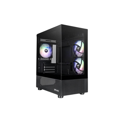 GABINETE THERMALTAKE VIEW 170 TG ARGB BLACK TEMPERED GLASS
