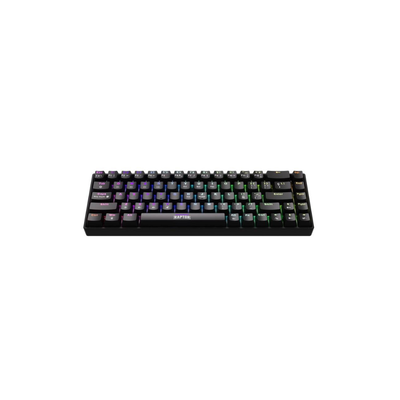 TECLADO RAPTOR FIRECLAW M68 WIRELESS MECÁNICO RETROILUMINADO RED OUTEMU l BLACK