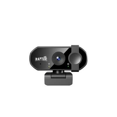 WEB CAM RAPTOR VISION 4K C/MICRÓFONO C/TAPA