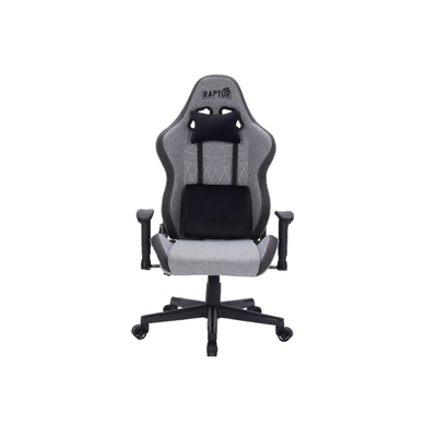 SILLA GAMER RAPTOR THRONE R1 TELA GRIS I PROMO