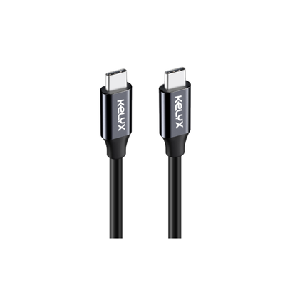 CABLE KELYX USB TYPE C A TYPE C 240W / 20GBP - 4K ULTRA HD 1MT