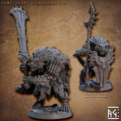 Frostheart Lizardman