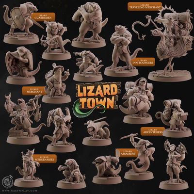 Lizard Town Set