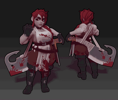 Señorita Sprat, Enana Cazadora de Sangre